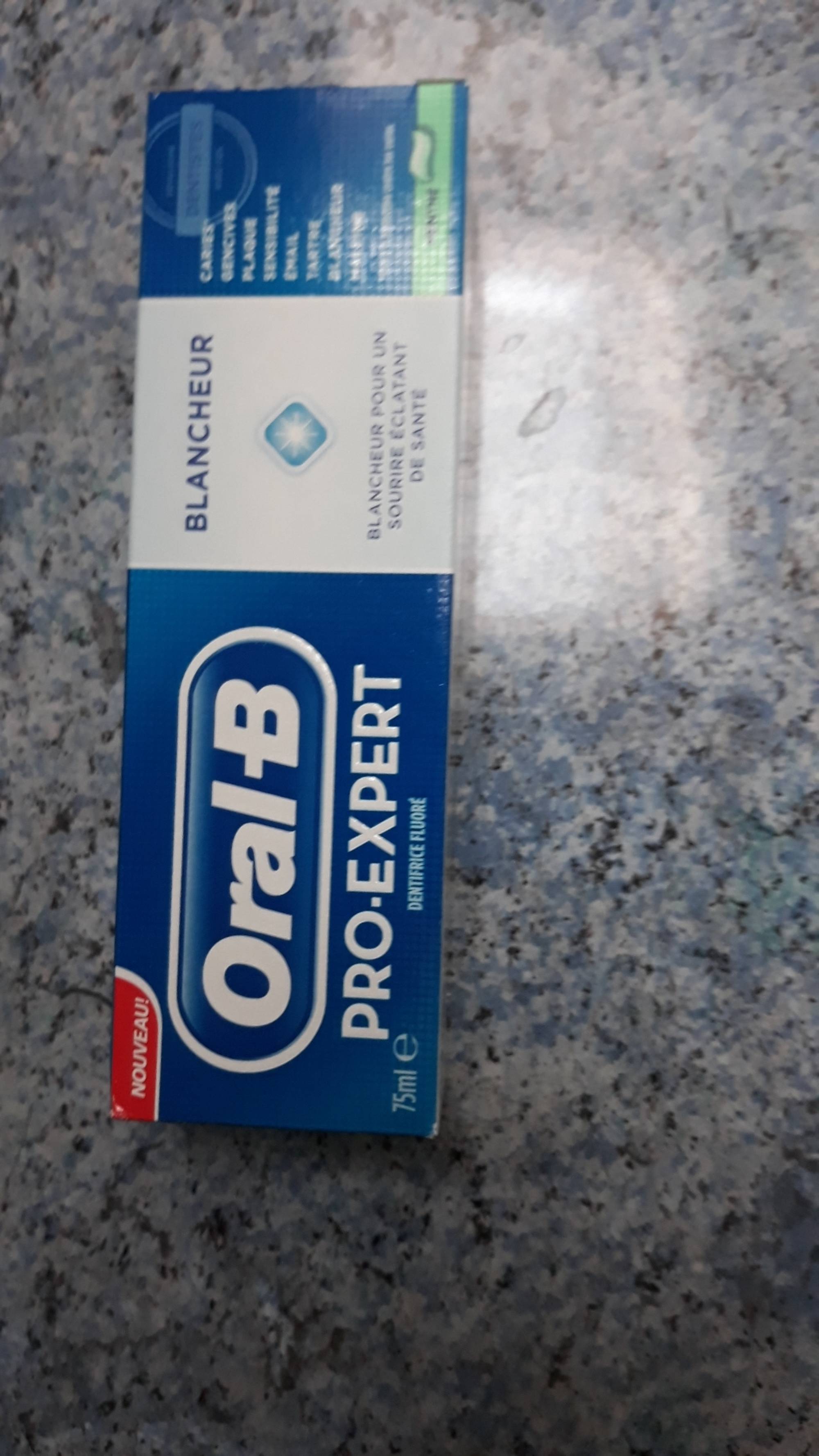 ORAL-B - Pro-expert - Blancheur 