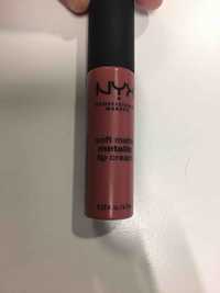 NYX - Soft matte metallic lip cream