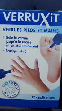 VERRUXIT - Verrues pieds et mains