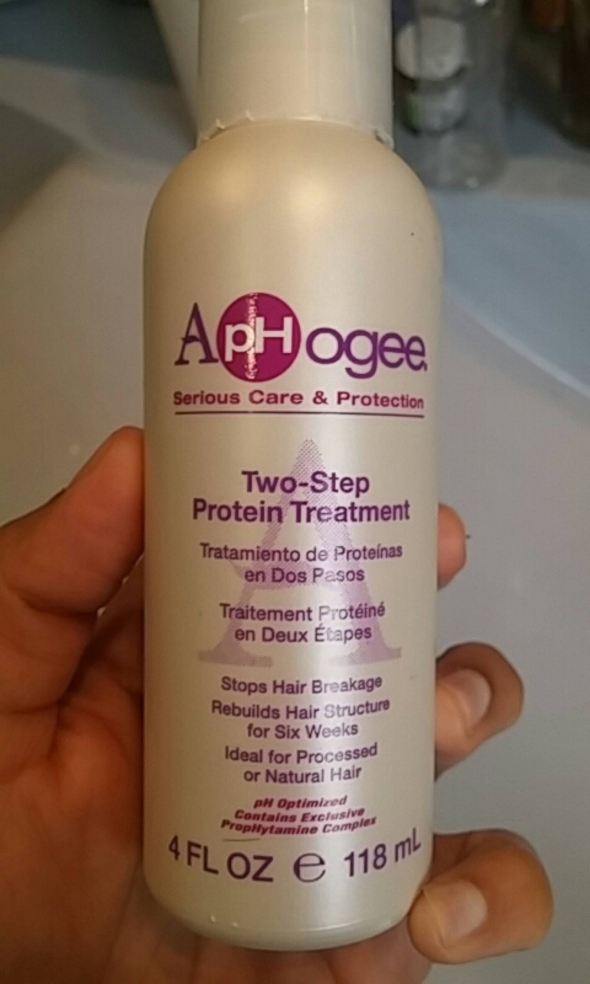 APHOGEE - Two step protein treatment
