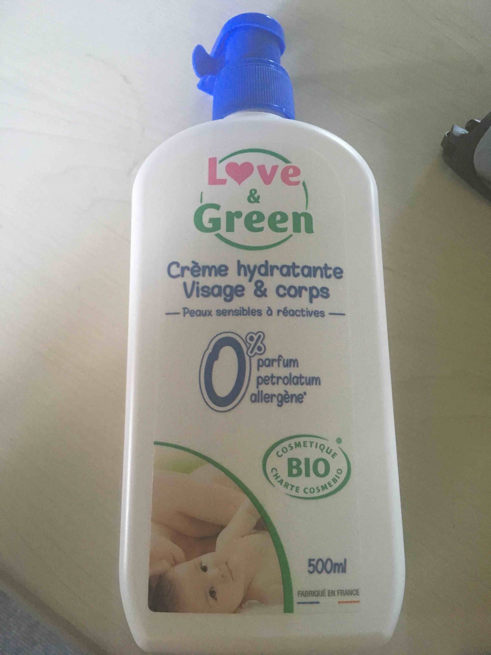 LOVE & GREEN - Crème hydratante visage & corps