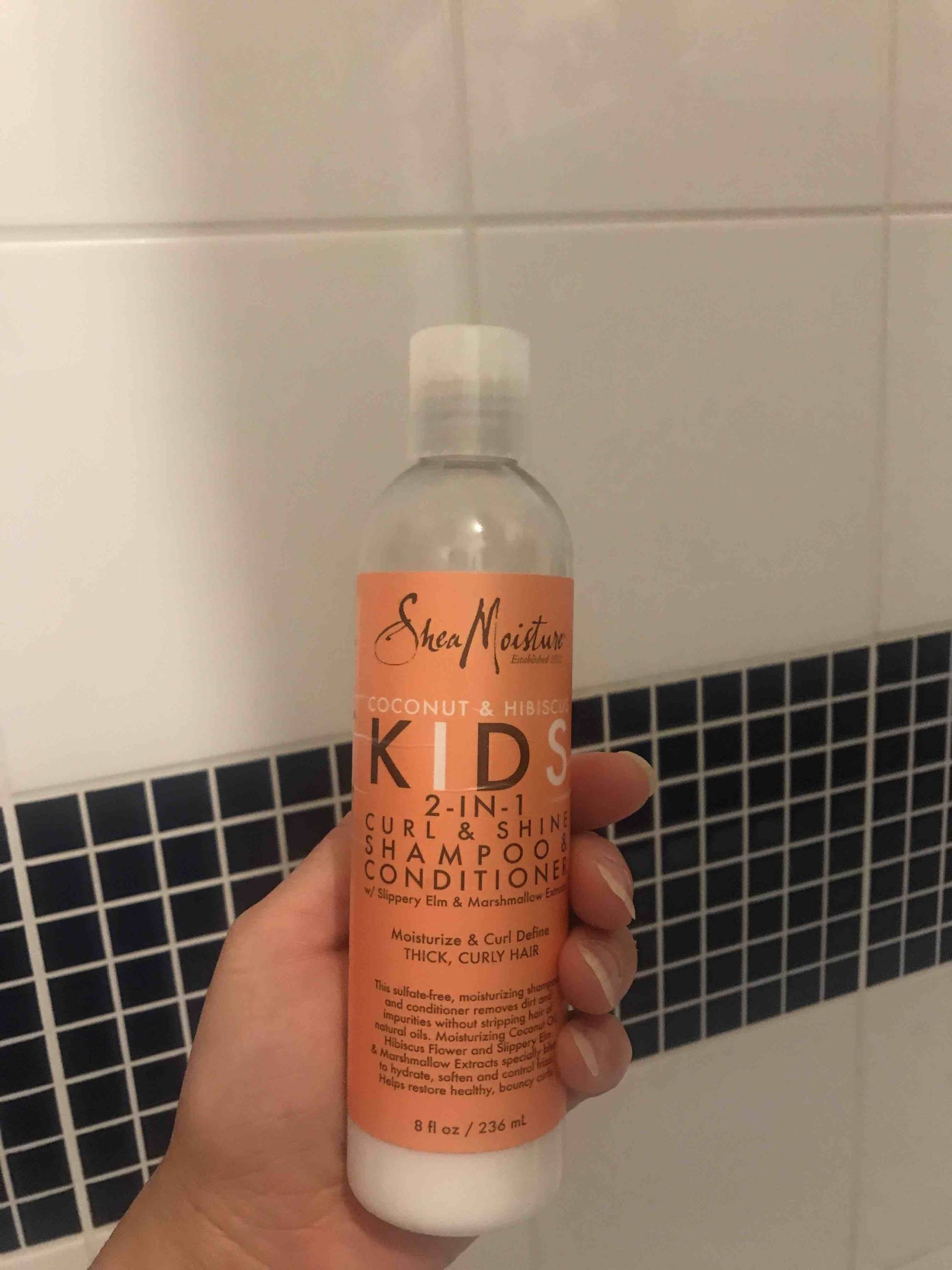 SHEA MOISTURE - Kids 2 in 1 curl & shine - Shampoo & conditioner