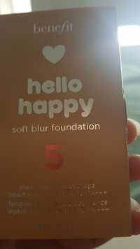 BENEFIT - Hello happy - Soft blur foundation 5