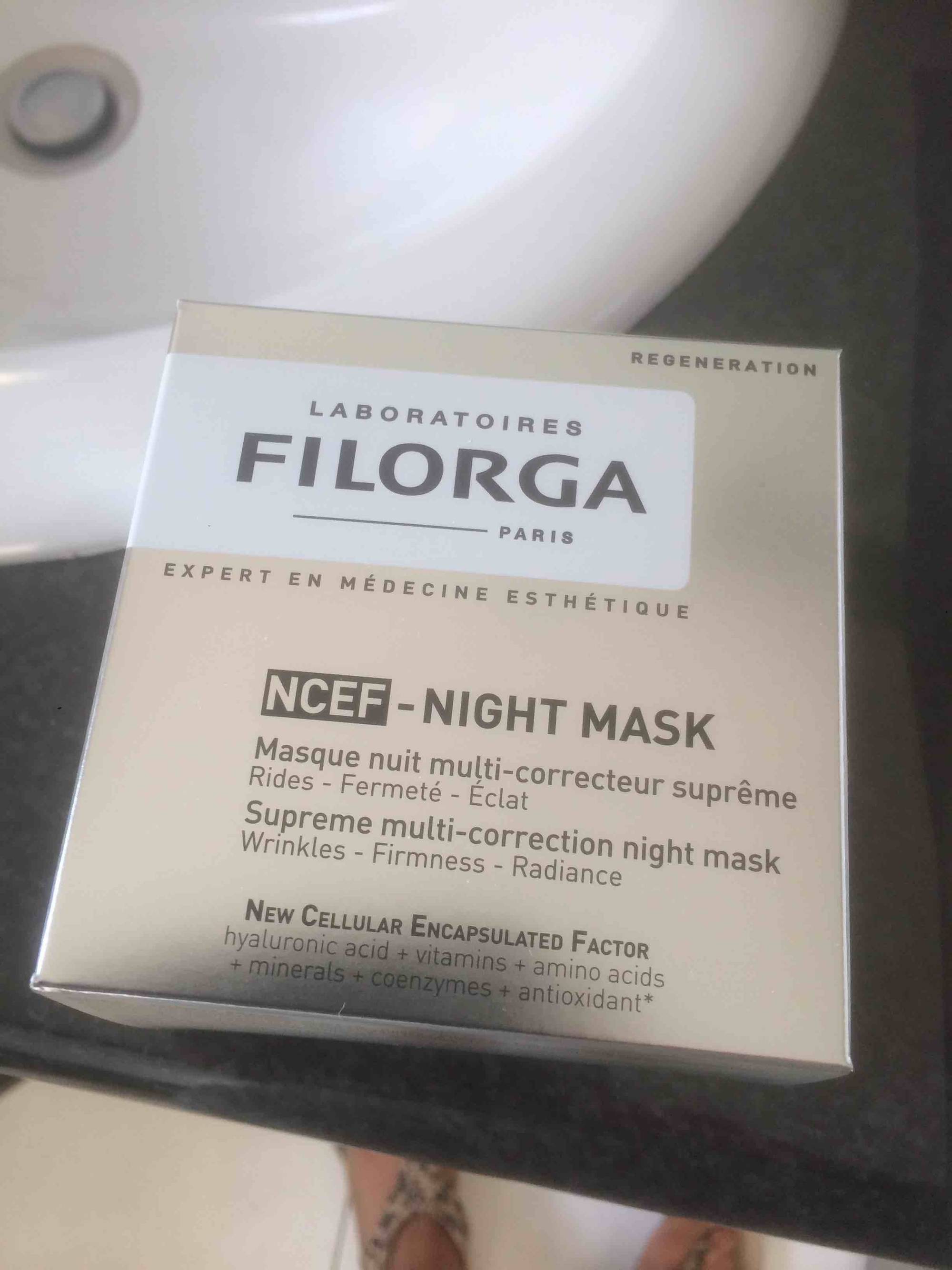 FILOGA - Night mask