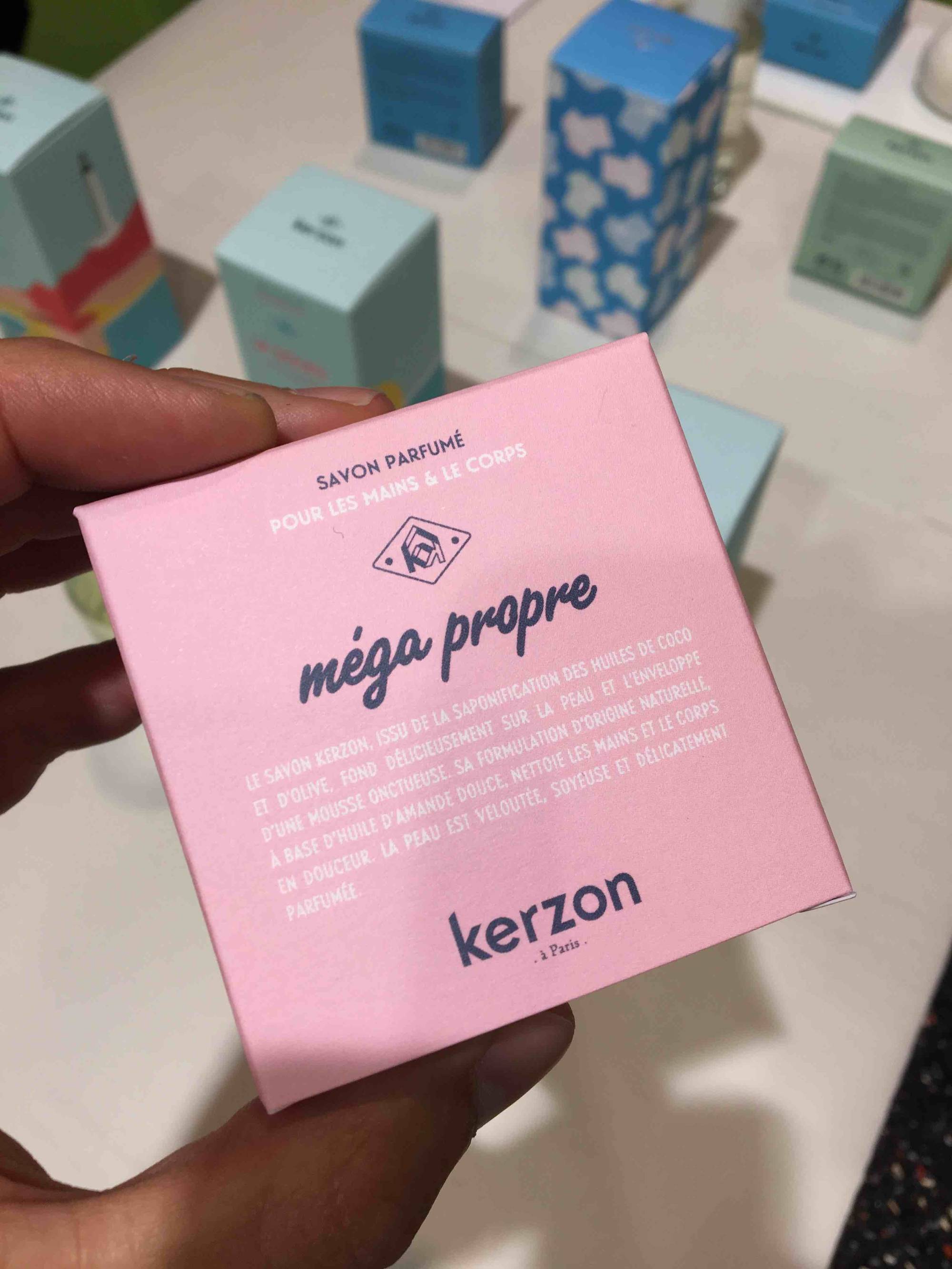 KERZON PARIS - Méga propre - Savon parfumé pour les mains & le corps