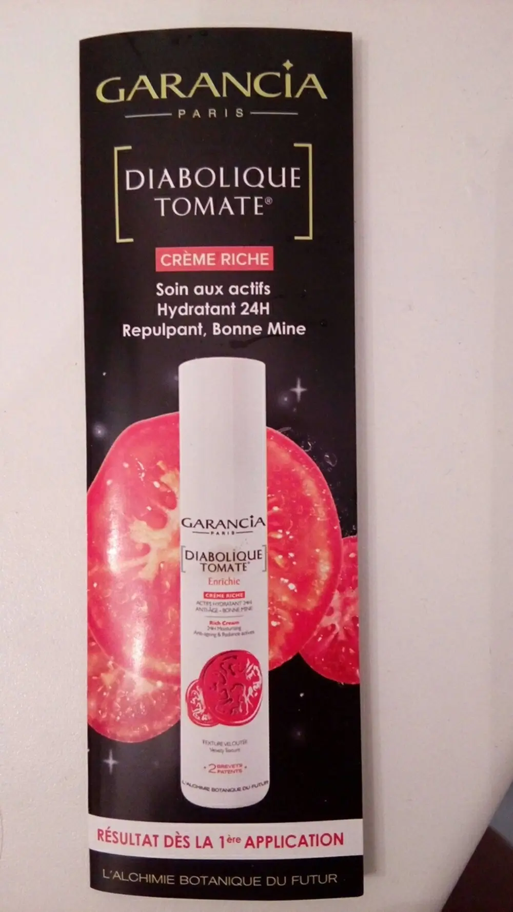 GARANCIA - Diabolique tomate - Crème riche soin aux actifs