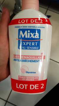 MIXA - Expert peau sensible - Lait démaquillant anti-dessèchement