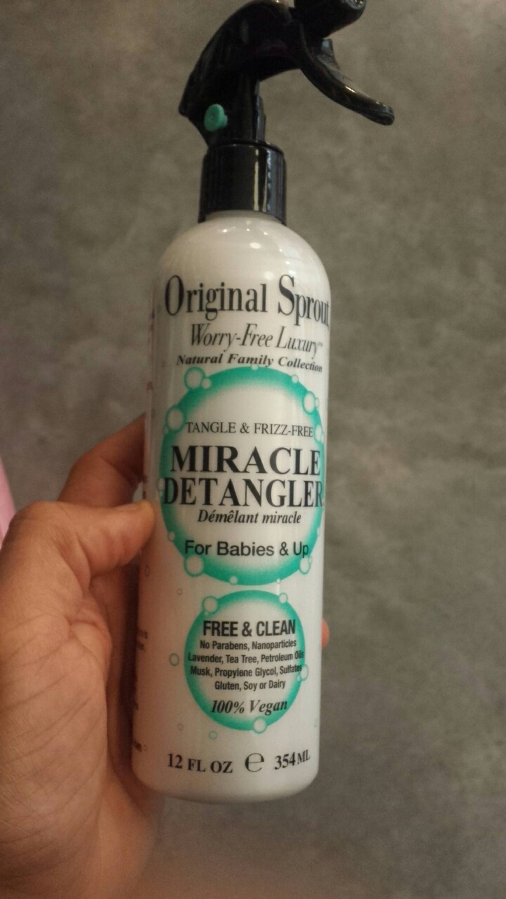 ORIGINAL SPROUT - Tangle & frizz-free - Démêlant miracle