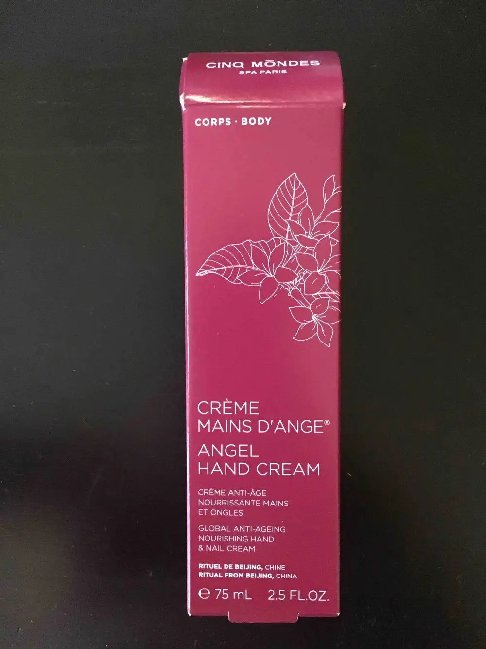 CINQ MONDES - Crème mains d'Ange - Crème anti-âge