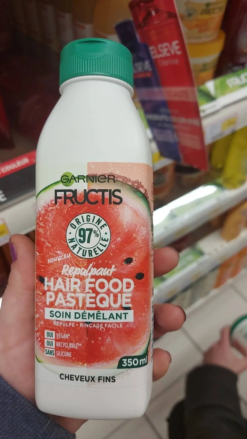 GARNIER - Hair food pastèque - Soin démêlant