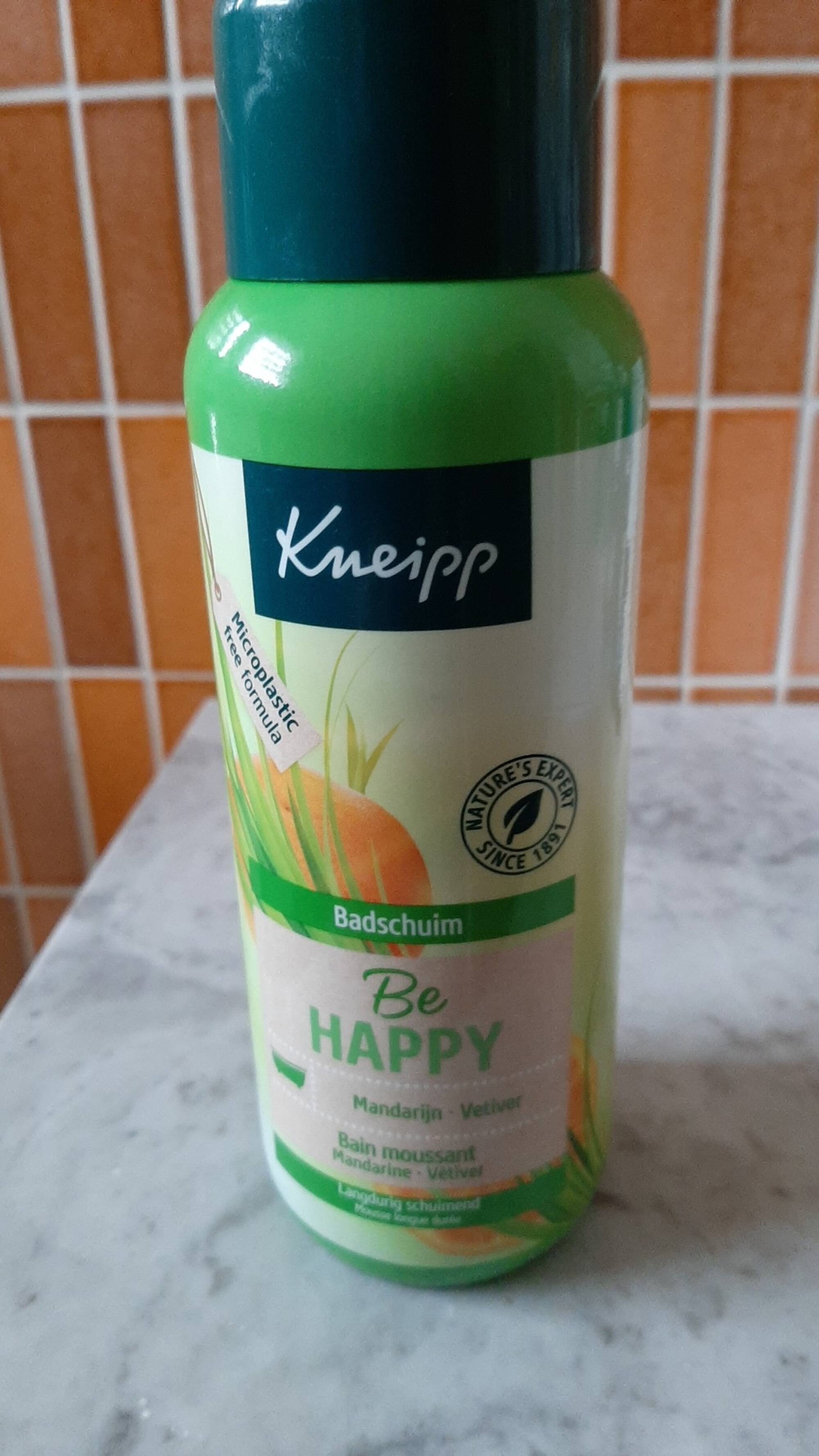 KNEIPP - Be Happy - Bain moussant mandarine vetiver