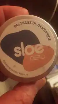 SLOE - Pastilles de dentifrice à l'arôme naturel de menthe
