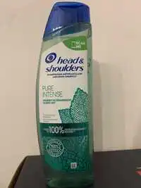 HEAD & SHOULDERS - Pure intense - Shampooing antipelliculaire