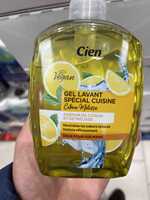 CIEN - Gel lavant spécial cuisine parfum de citron et de mélisse
