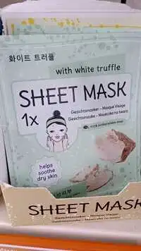 DAYES - Sheet mask with white truffle