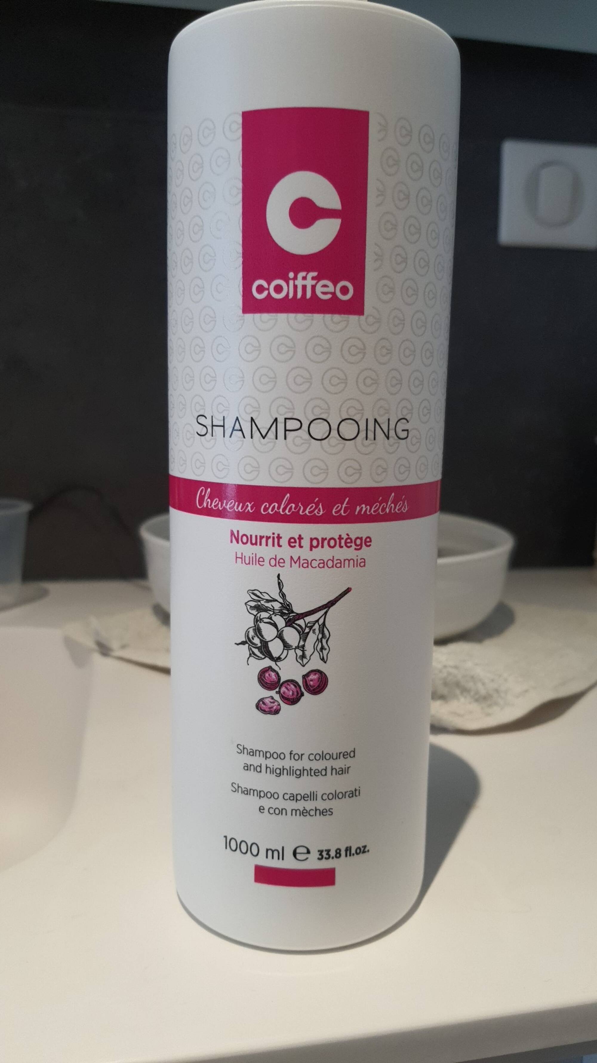 COIFFEO - Huile de macadamia - Shampooing