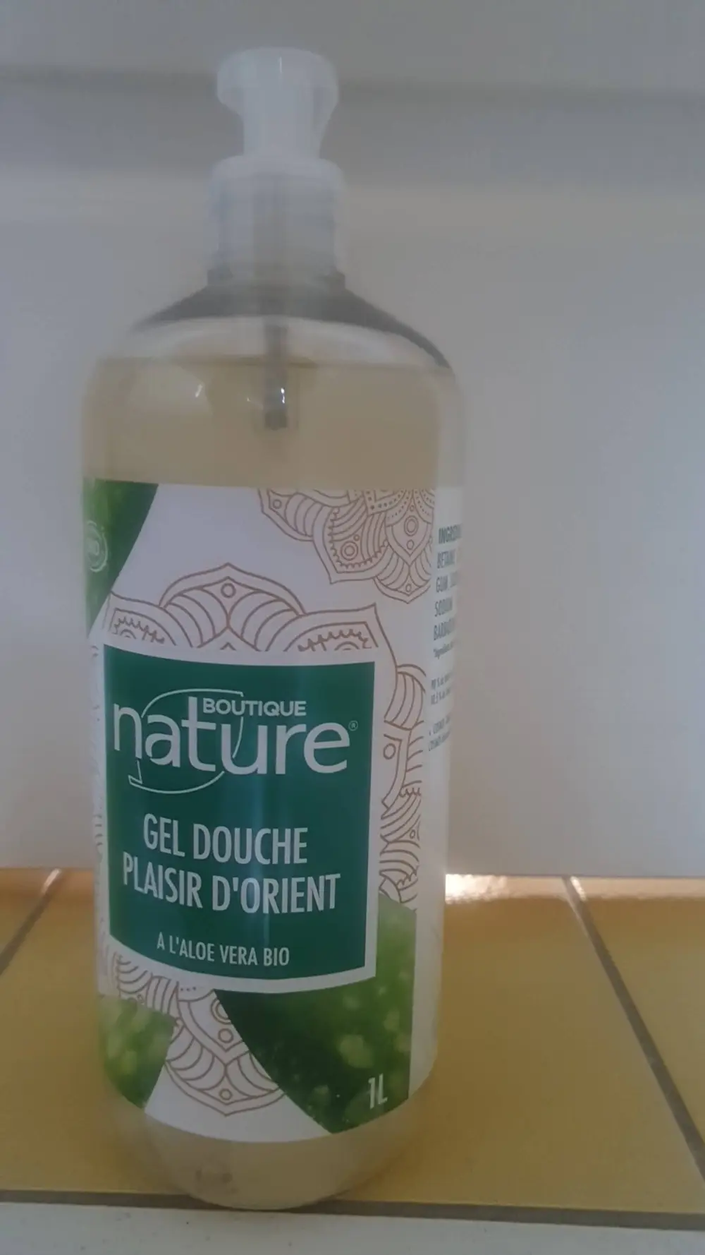 BOUTIQUE NATURE - Gel douche plaisir d'orient à l'aloe vera bio