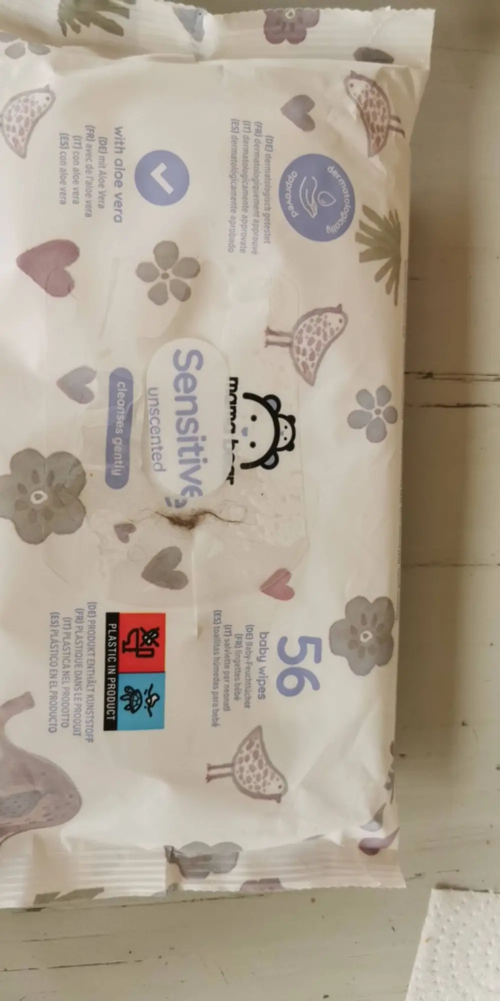 MAMA BEAR - Sensitive baby wipes