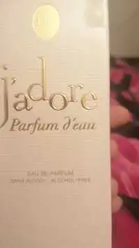 DIOR - J'adore parfum d'eau - Eau de parfum sans alcool