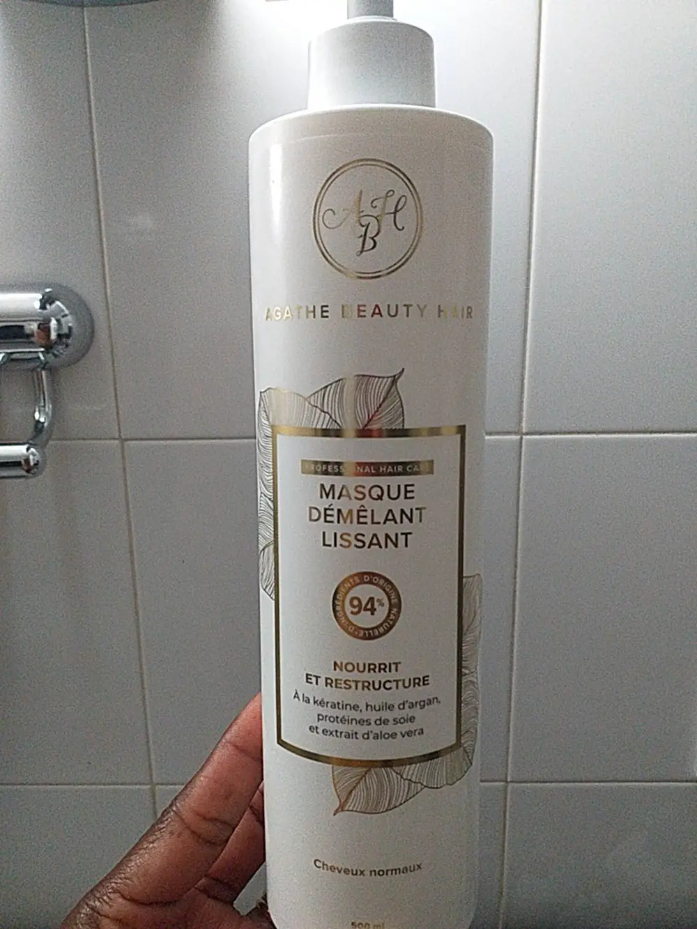 AGATHE BEAUTY HAIR - Masque démêlant lissant