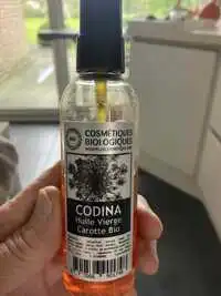 CODINA - Huile vierge Carotte bio