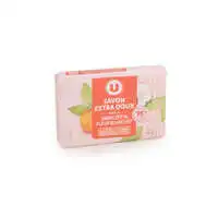 U - U SAVON EXTRA DOUX ABRICOT FLEUR BLANCHE 2X100G