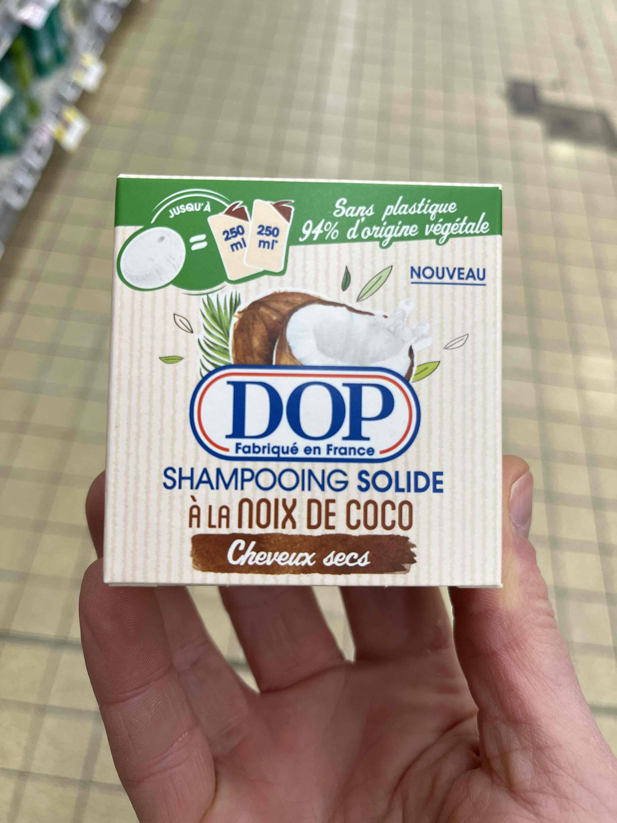 DOP - Shampooing solide à la noix de coco