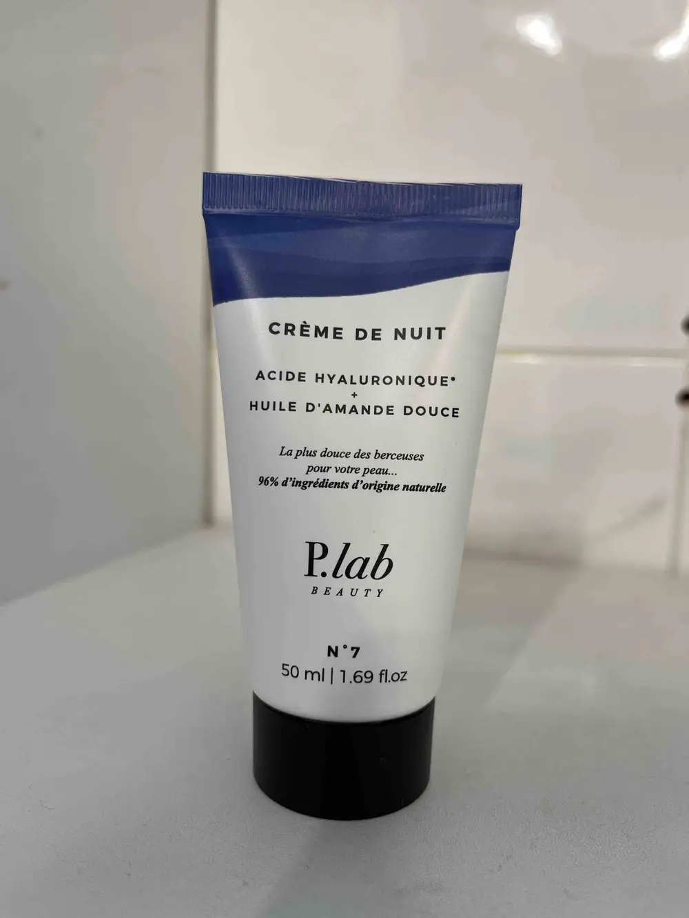 P. LAB BEAUTY - Acide hyaluronique + huile d'amande douce -Crème de nuit