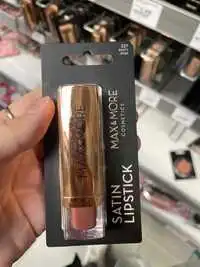 MAX & MORE - Satin lipstick 327 rusty rose