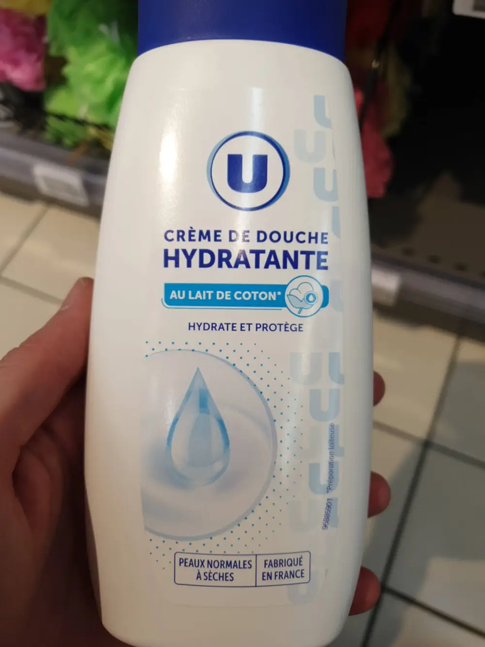 BY U - Crème de douche hydratante au lait de coton