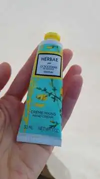 L'OCCITANE EN PROVENCE - Herbae - Crème mains