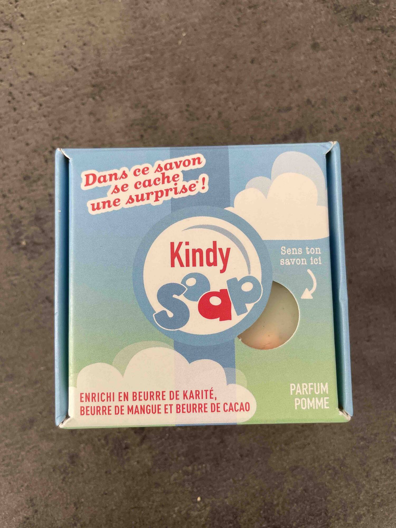 KINDY SOAP - ENRICH EN BEURRE DE KARITE BEURRE DE MANGUE ET BEURRE DE CACAO 