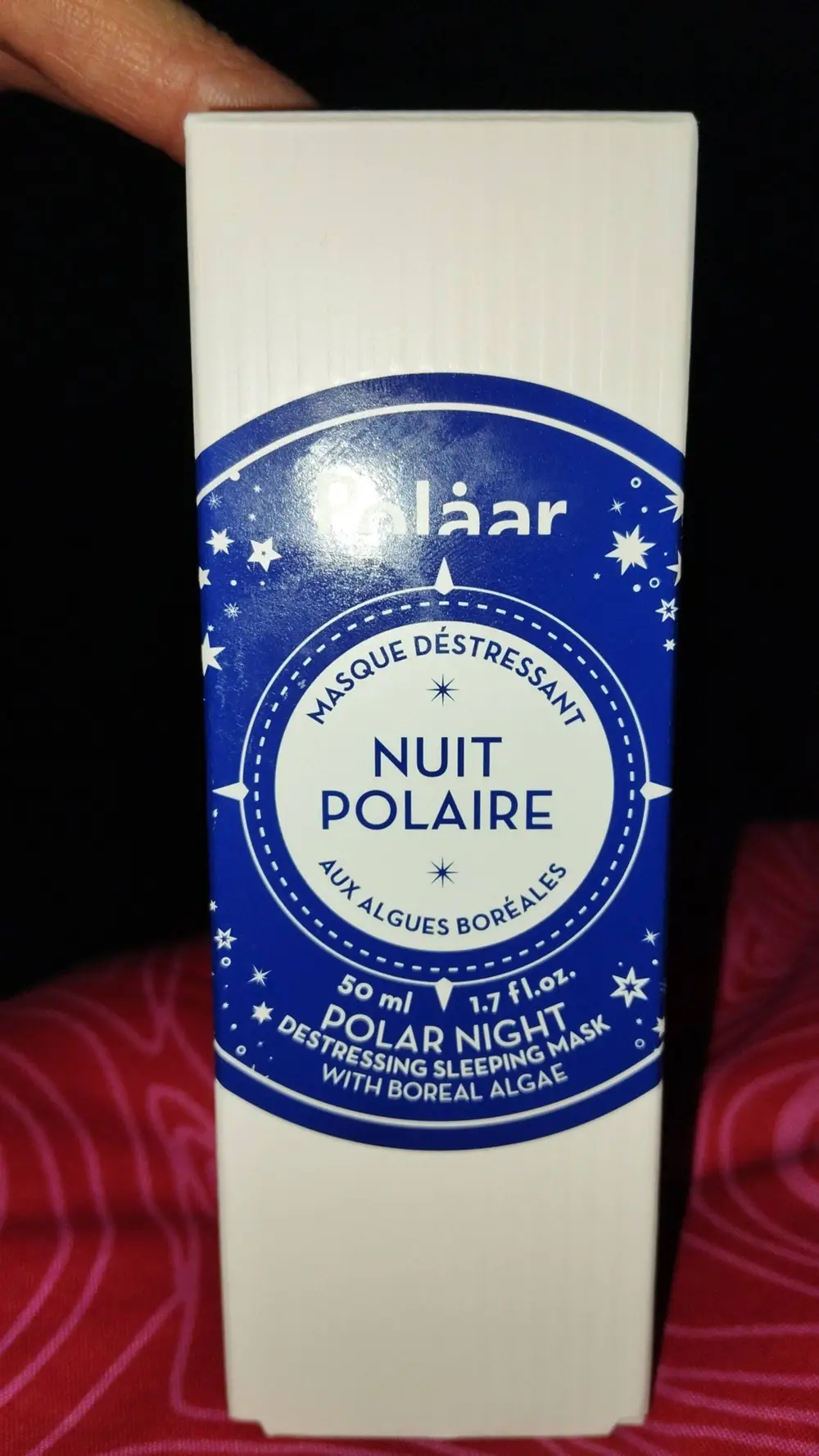 POLAAR - Nuit polaire - Masque déstressant aux algues boréales