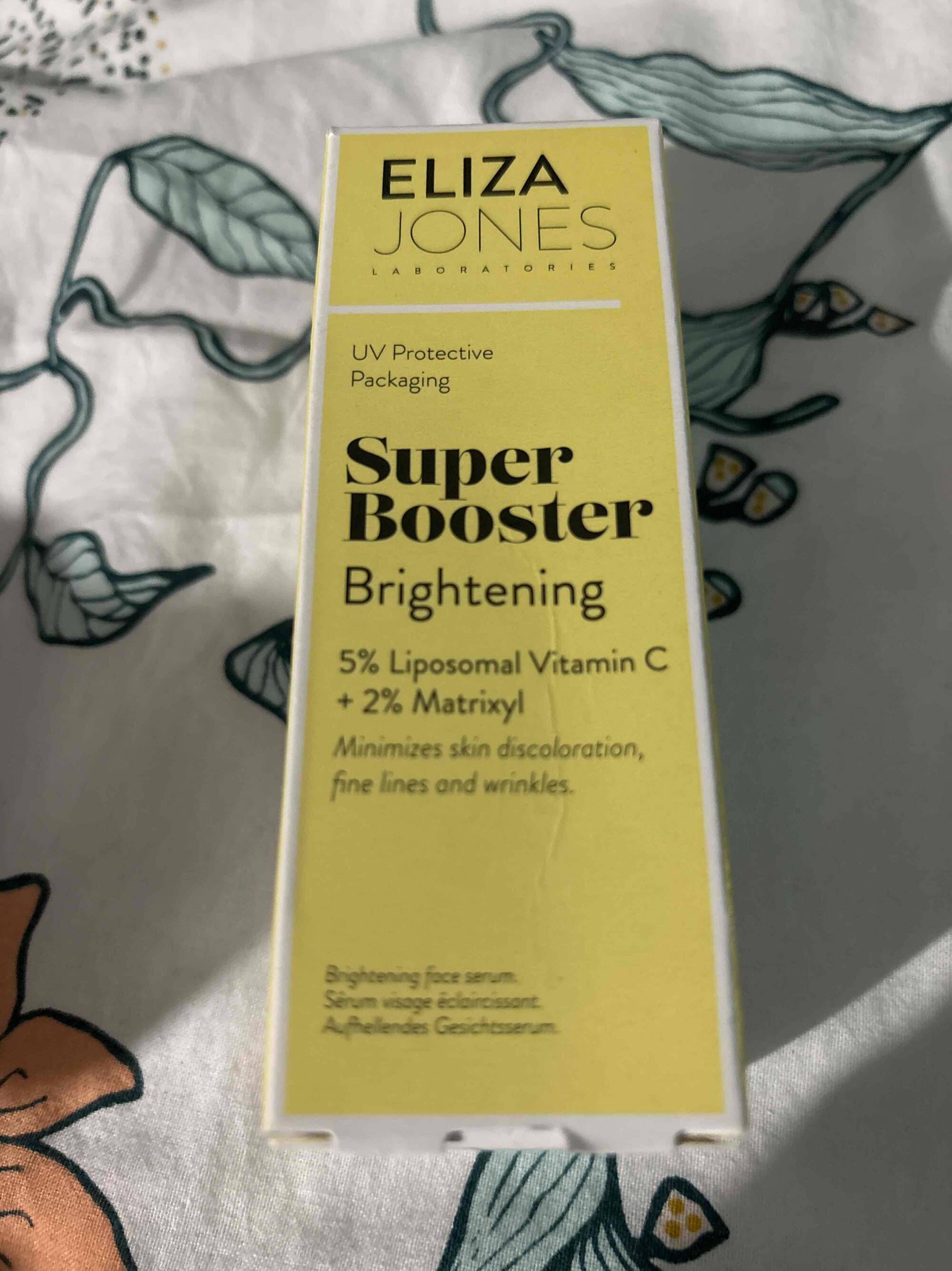 ELIZA JONES - Super booster brightening - Sérum visage éclarcissant