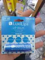 LUXILIPS - Neutral lip balm spf 30