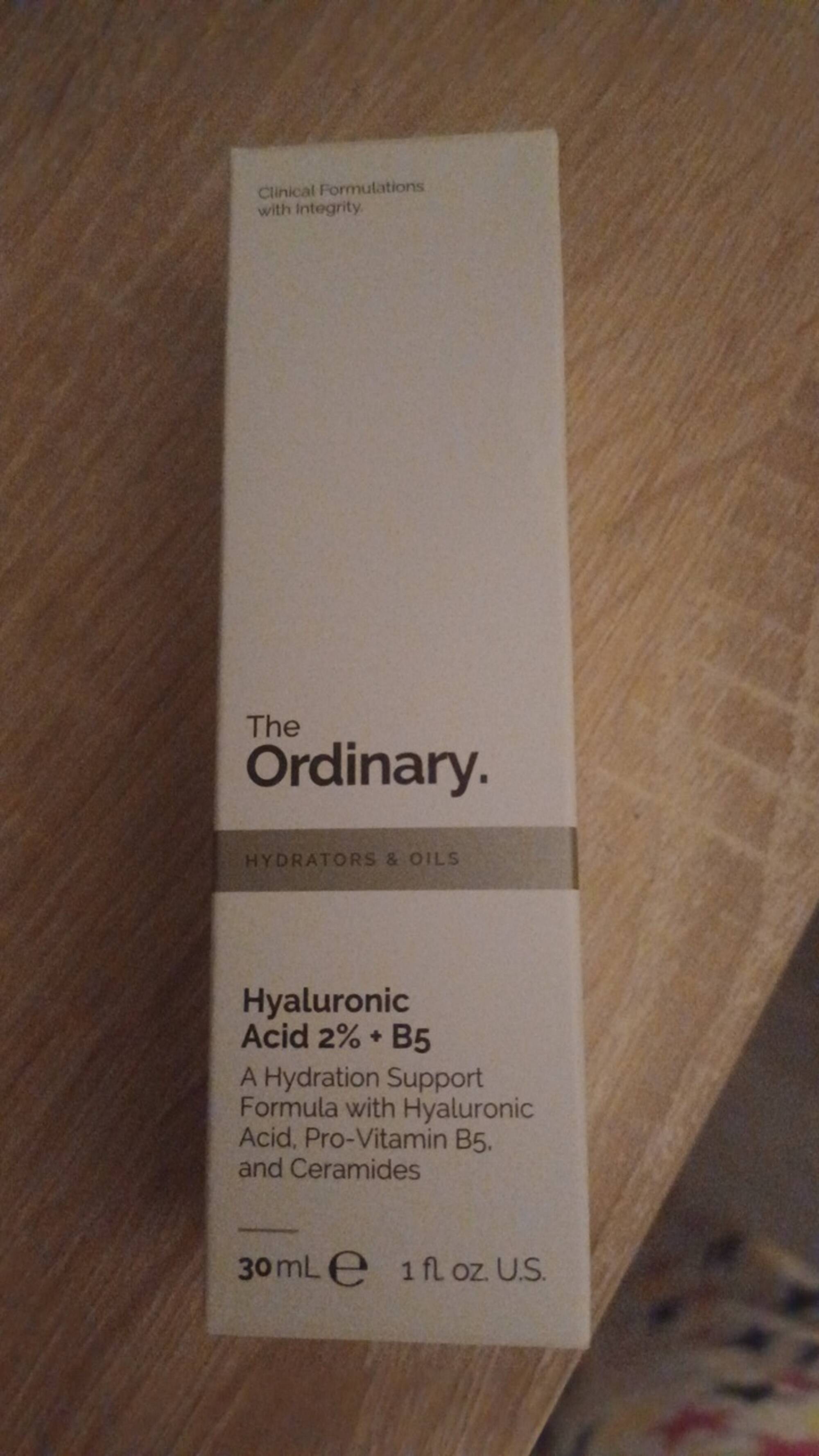 THE ORDINARY - Hyaluronic acid 2% + B5