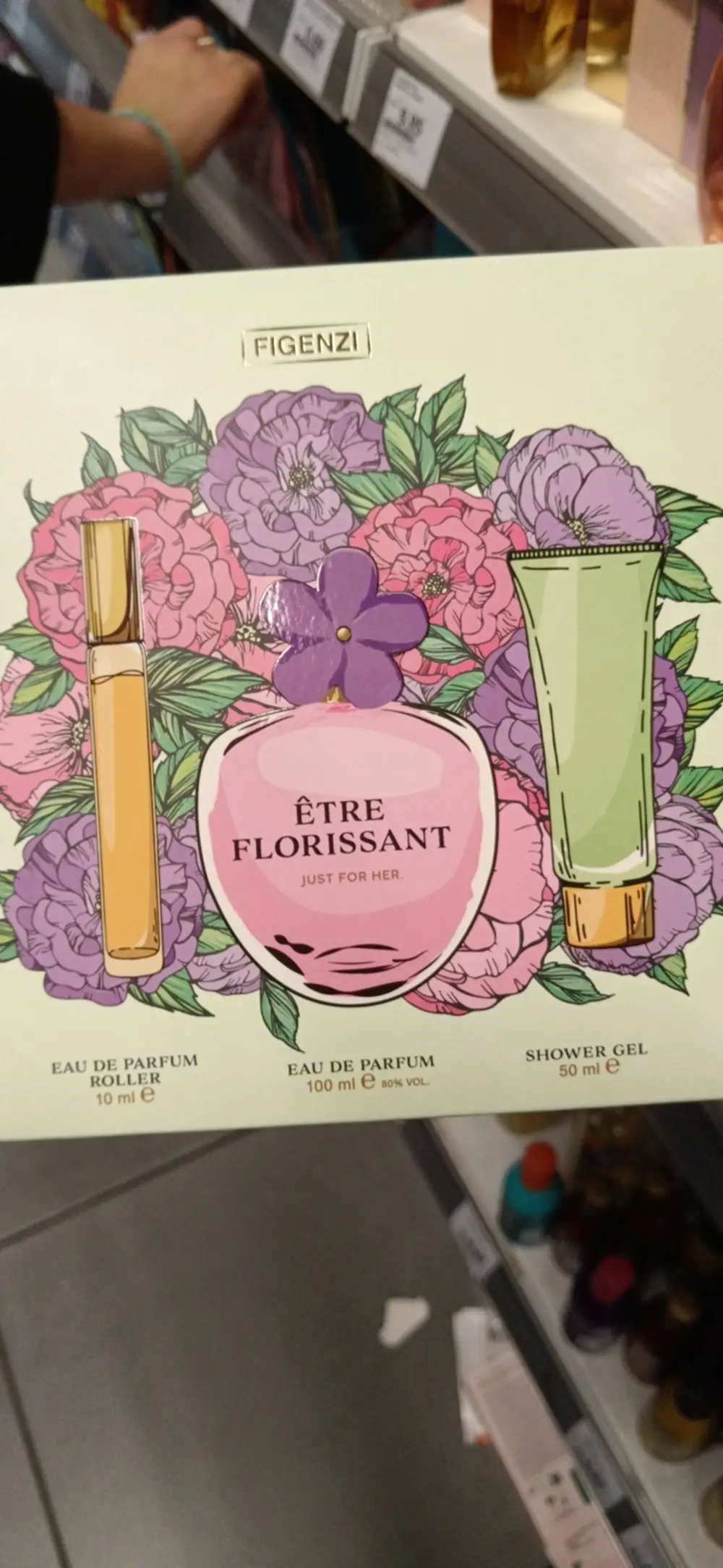 FIGENZI - Etre florissant just for her - Eau de parfum & shower gel