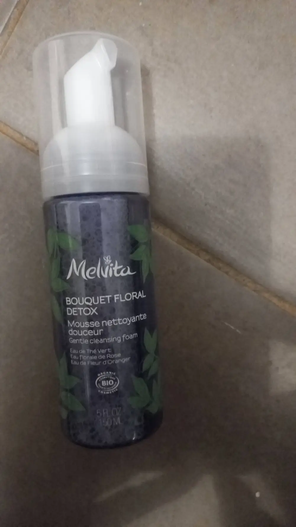 MELVITA - Bouquet floral detox - Mousse nettoyante douceur 