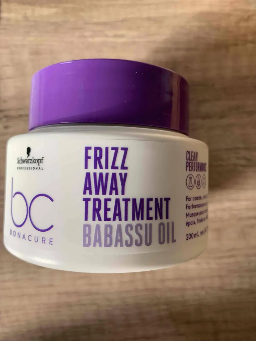 SCHWARZKOPF - BC Bonacure - Frizz away treament babassu oil