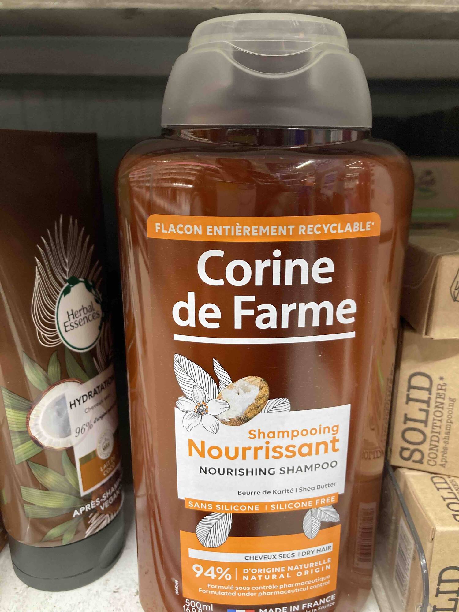 CORINE DE FARME - Shampooing nourrissant au beurre de karité