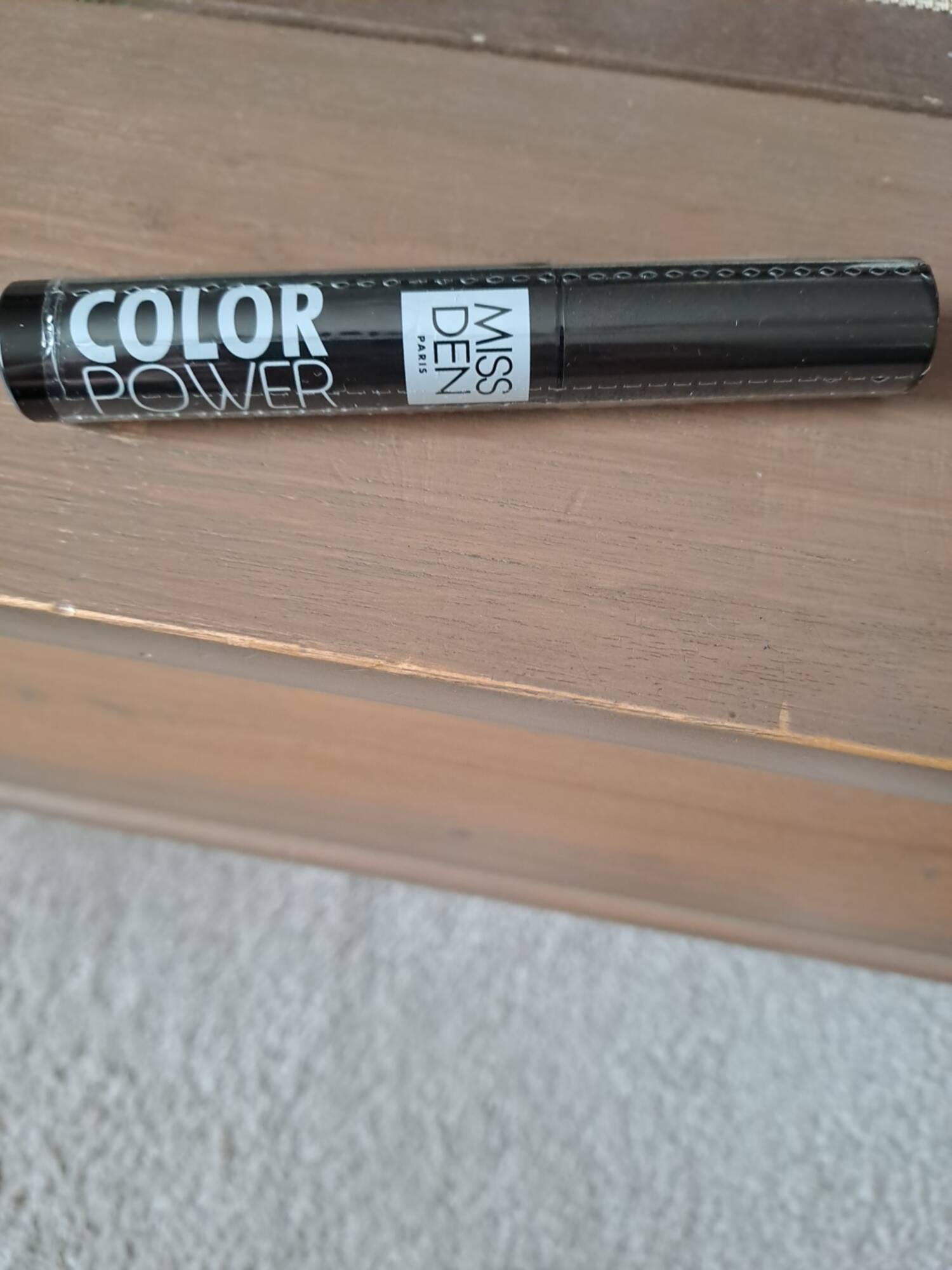 MISS DEN - Mascara color power noir mystère 