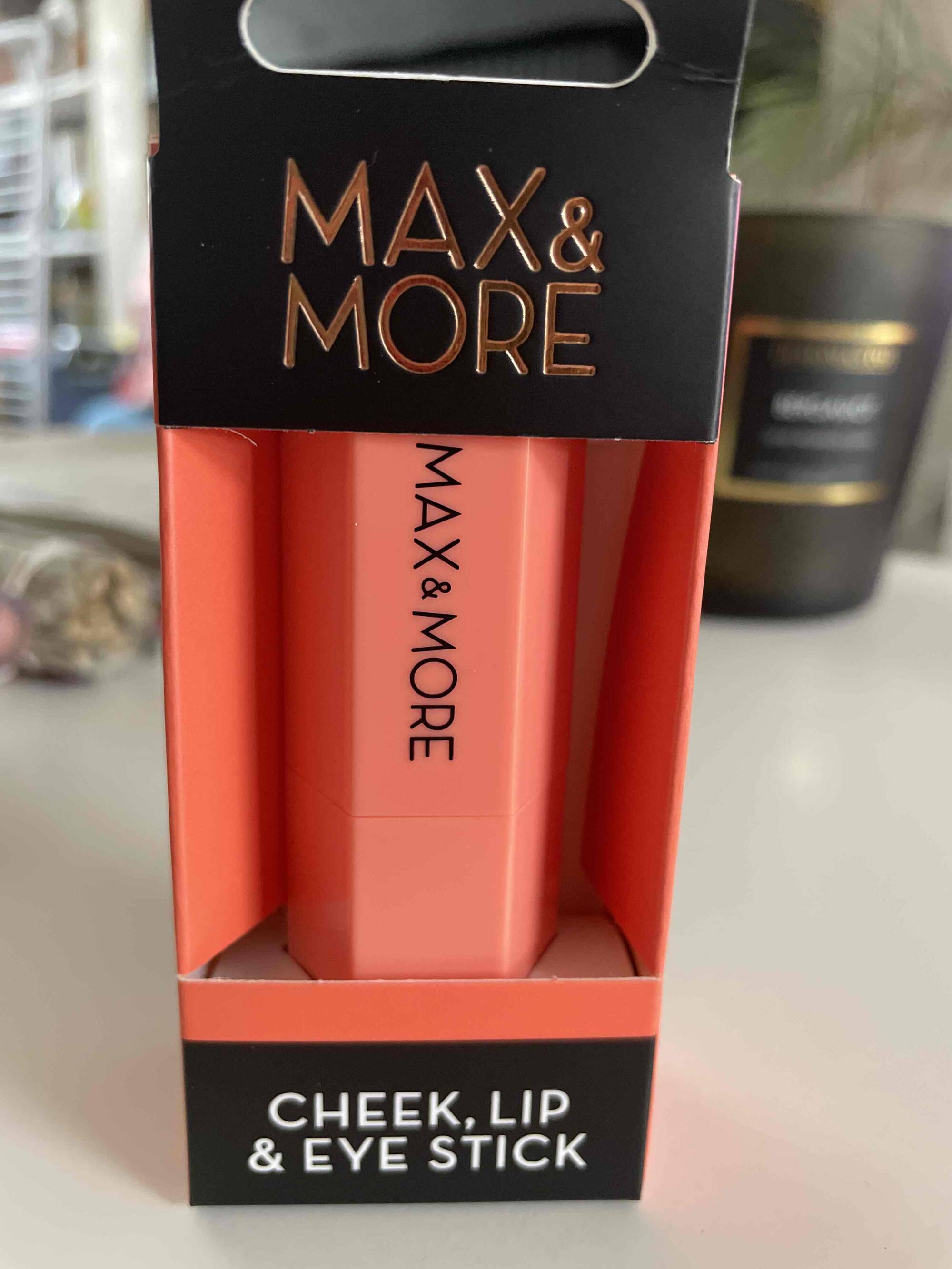 MAX & MORE - Cheek, lip & eye stick