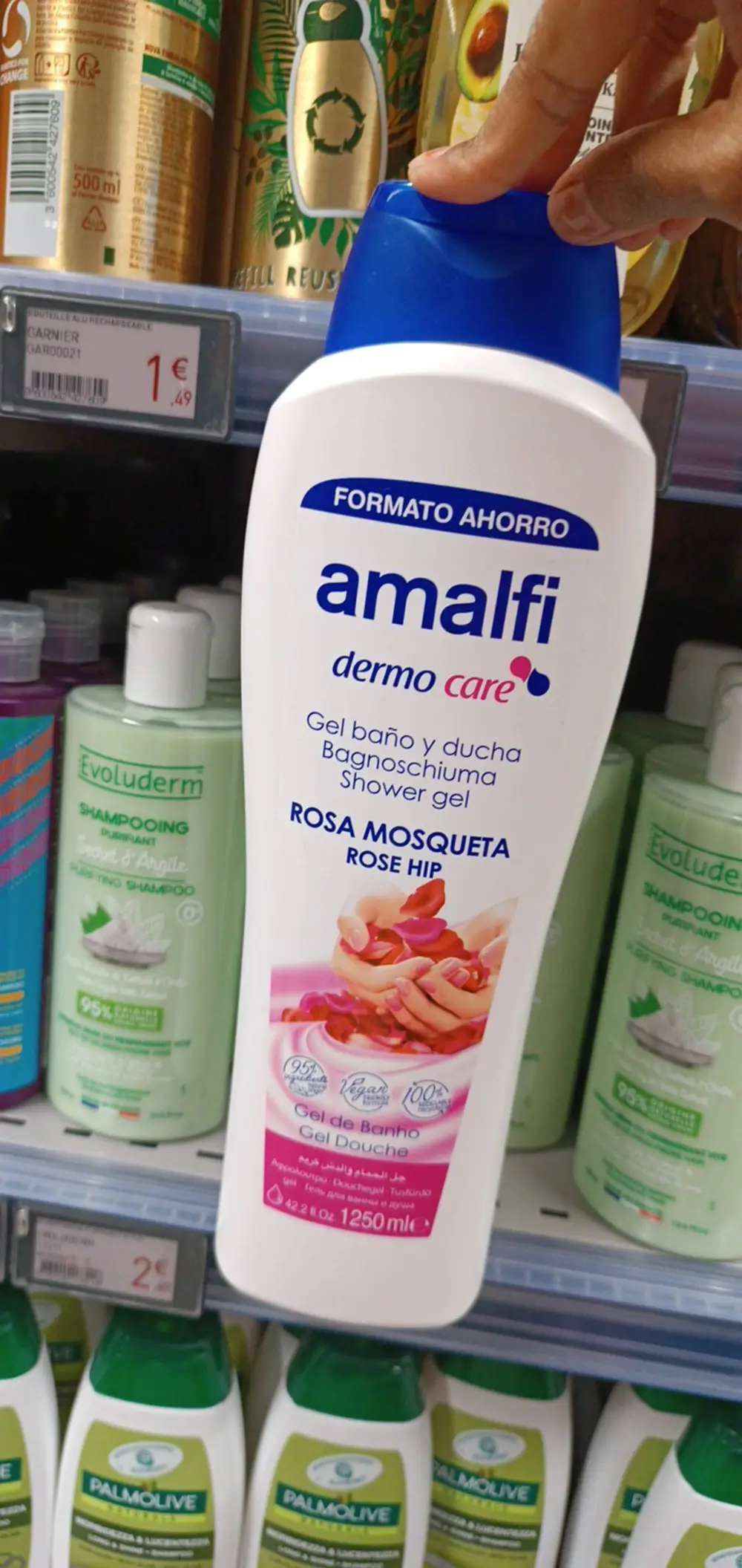 AMALFI - Shower gel rose hip