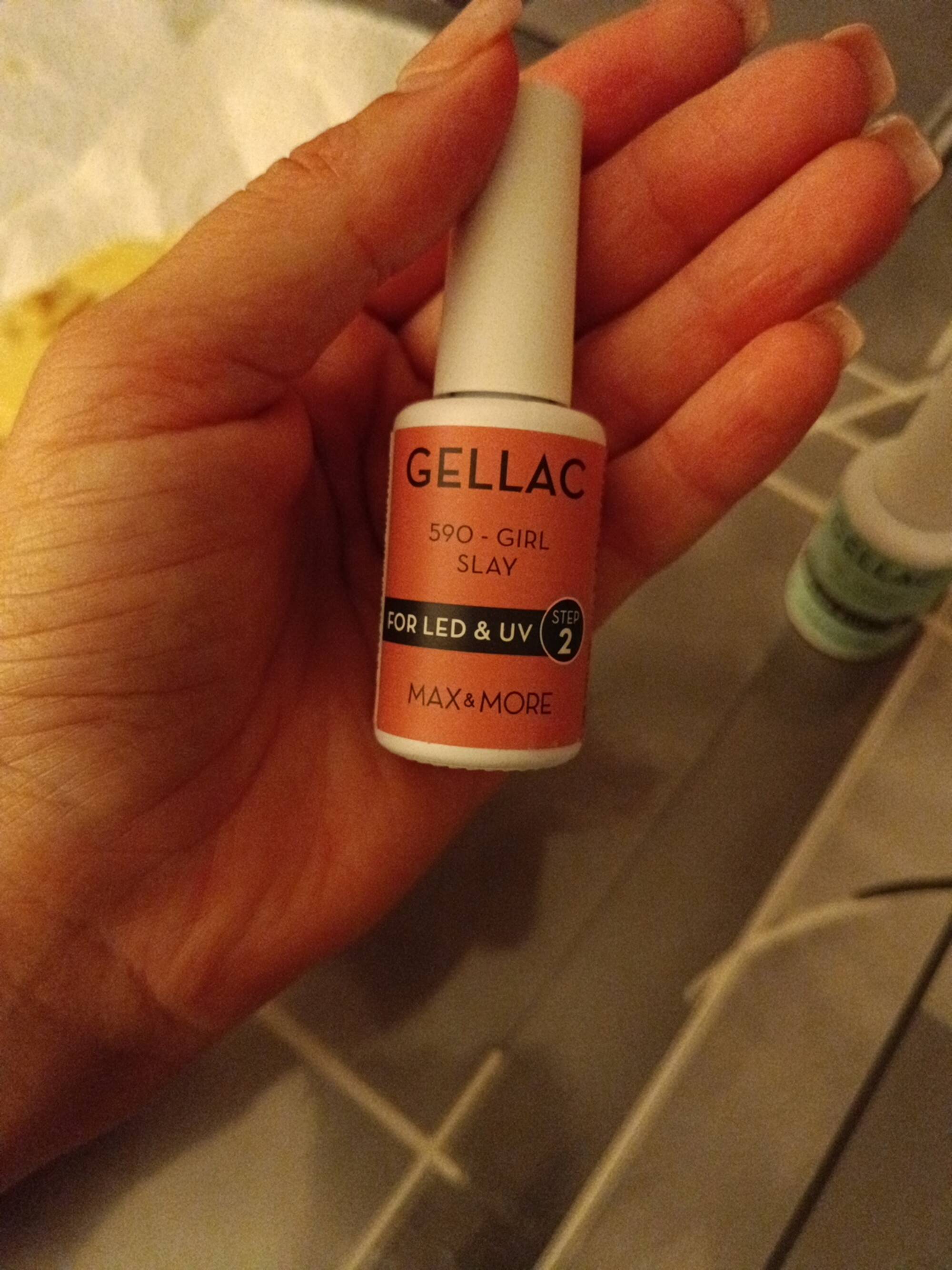 MAX & MORE - Gellac 590 girl slay - Vernis à ongles en gel