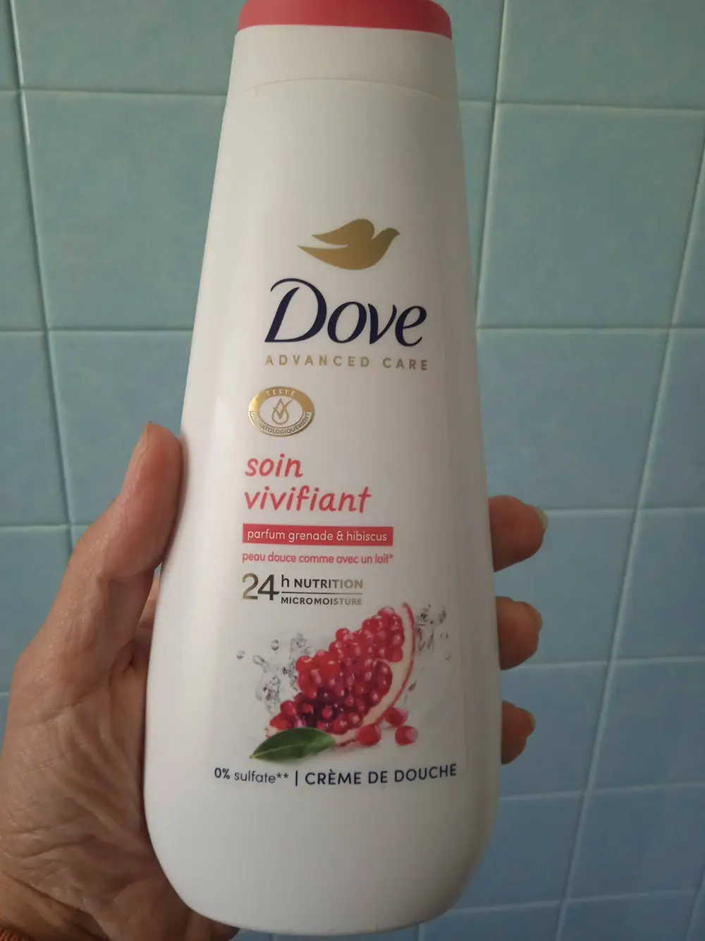 DOVE - Soin vivifiant - Crème de douche 
