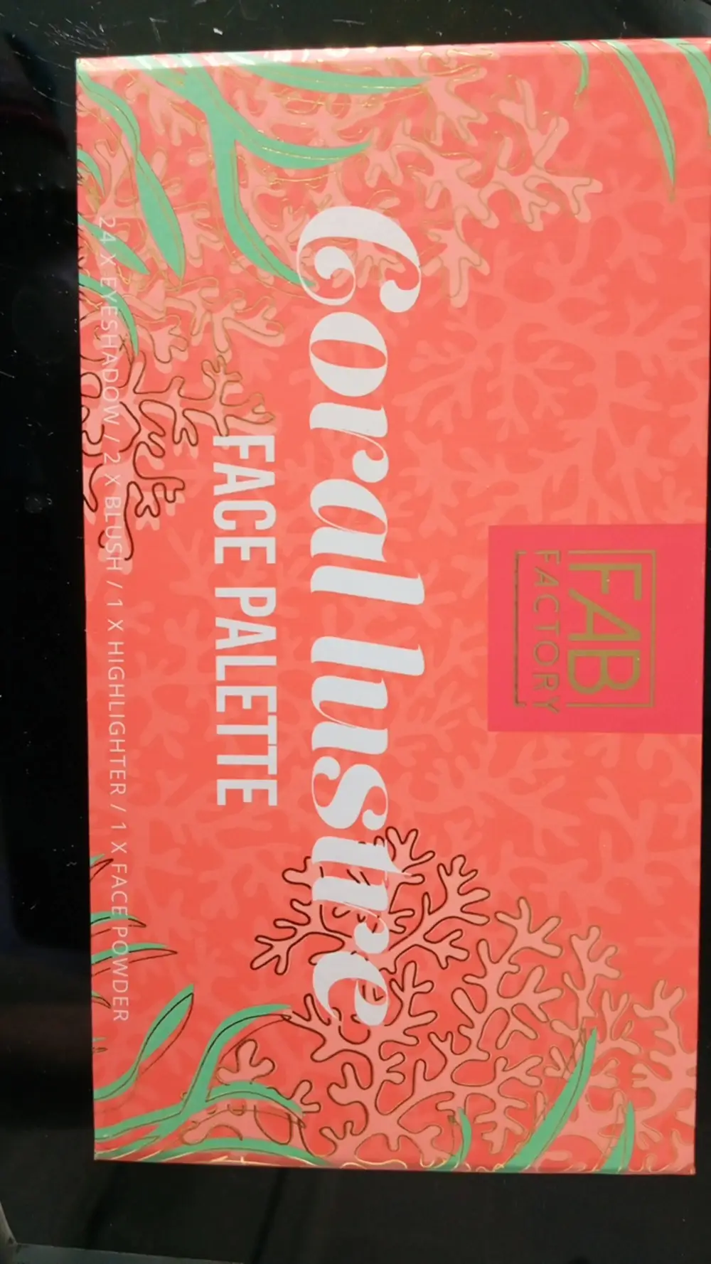 FAB FACTORY - Coral lustre - Face palette