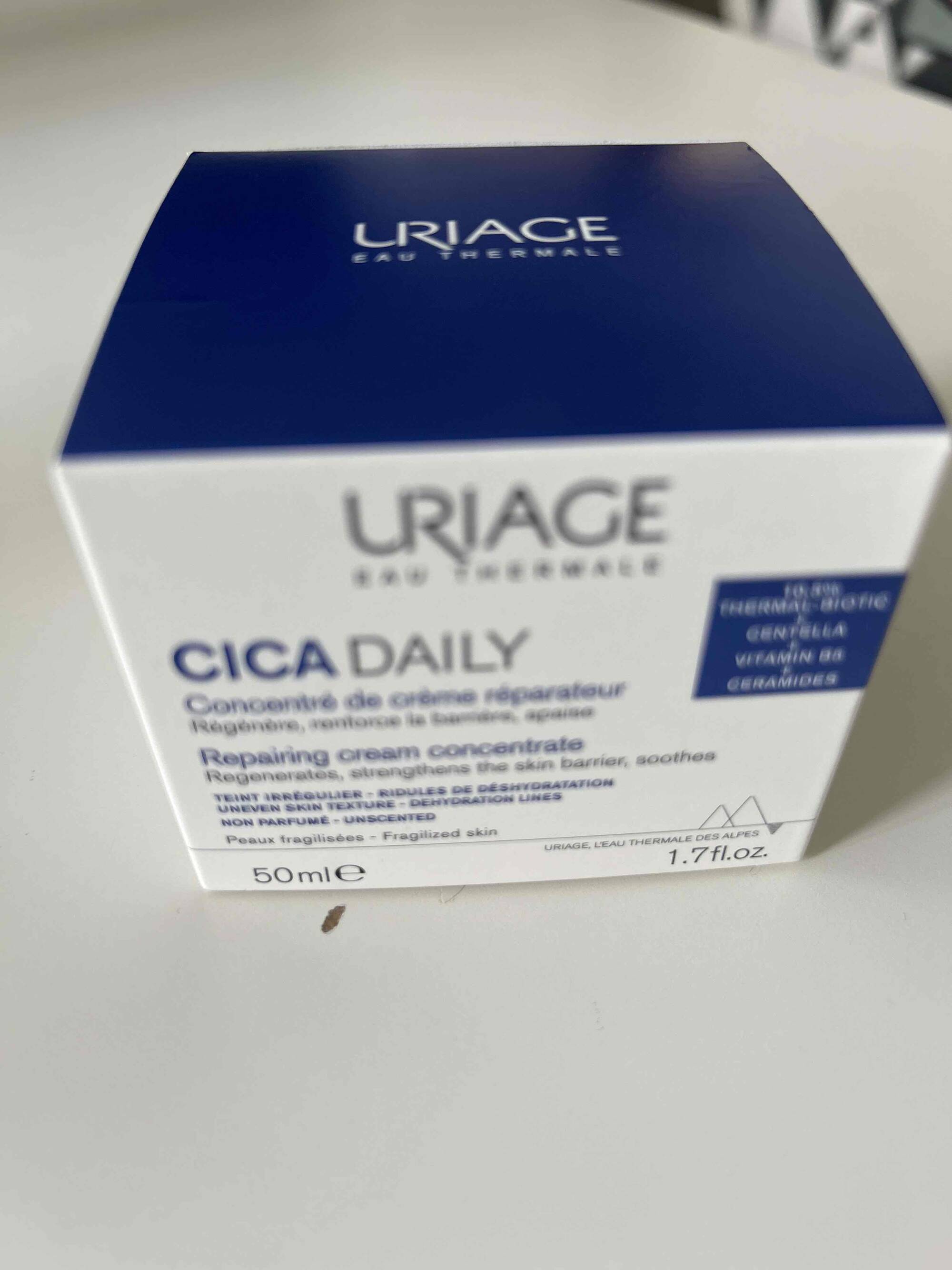 URIAGE - Cica daily - Concentré de crème réparateur