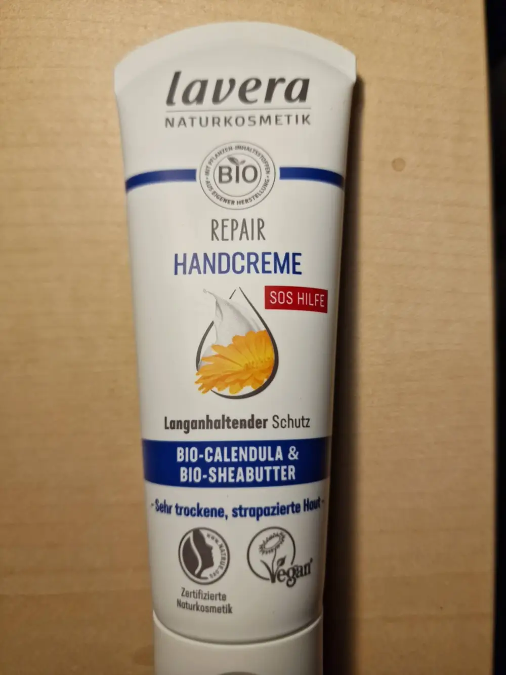 LAVERA - Repair handcreme bio-calendula & bio-sheabutter