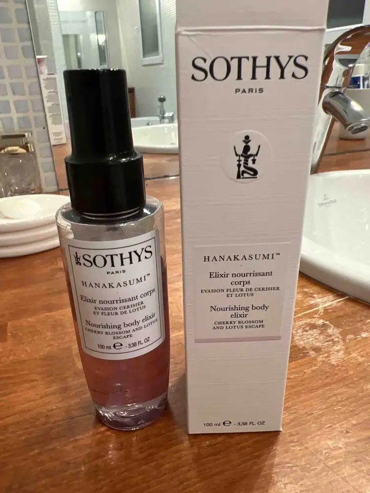 SOTHYS - Hanakasumi - Elixir nourrissant corps