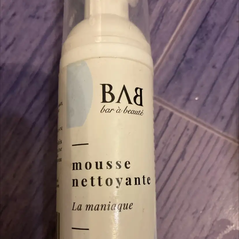 BAB - La maniaque  - Mousse nettoyante 